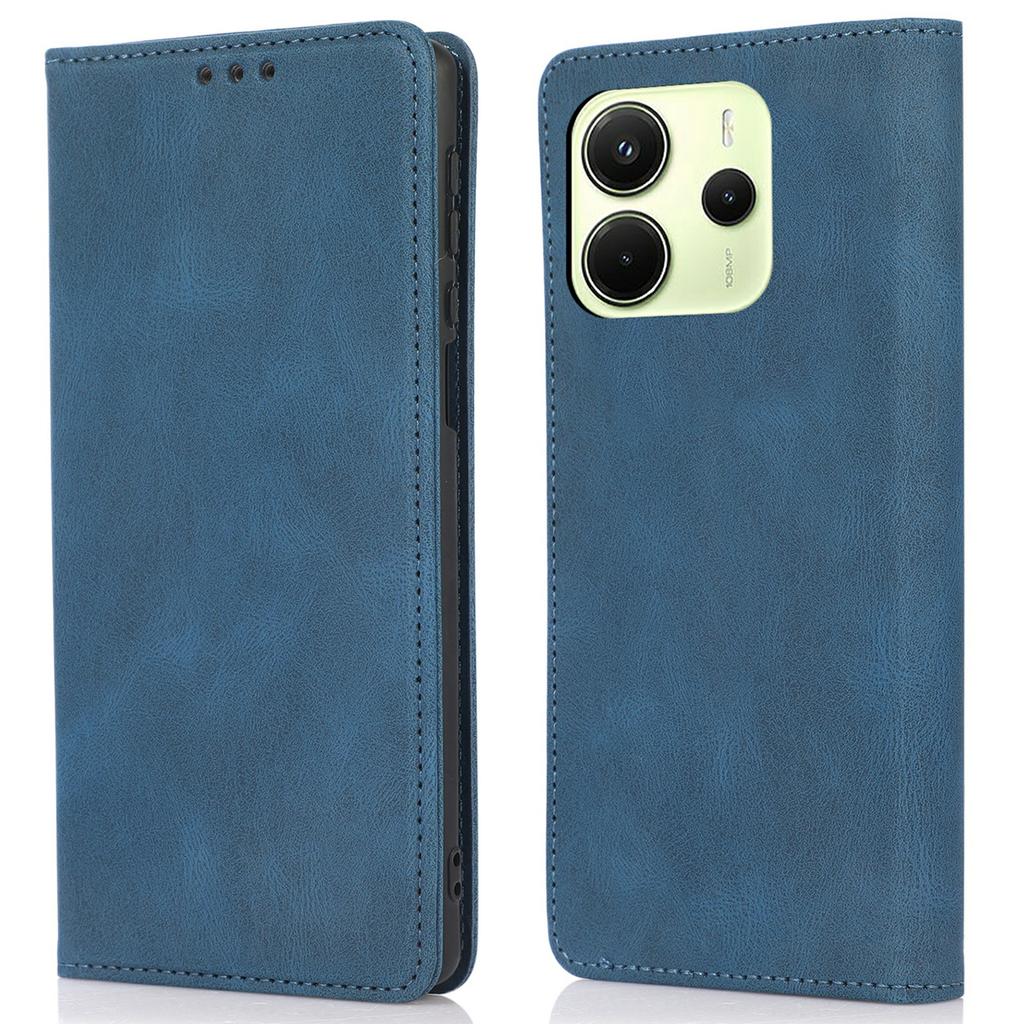 For Xiaomi Redmi Note 14 4G (164.84mm) Case Wallet Magnetic Closing Leather Flip Phone Cover
