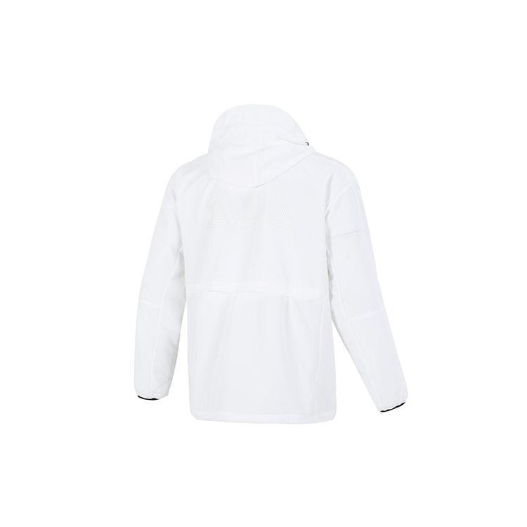 adidas Jackets Men's White Hooded Moderate Other H40233