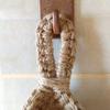 1pcs Handwoven Hanging Basket Wall Vegetable Fruit Organizer Container Decor for Kitchen Garden Mount Wall Plant Flower Onion