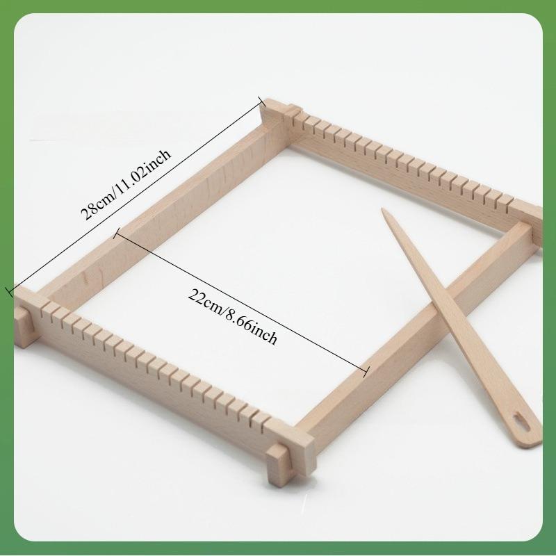 Solid Wood Removable Loom Tapestry Weaving Machine DIY Tapestry Weaving Machine