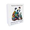 Cute Panda Pattern Wooden Puzzle, Irregular Animal Shapes, Stress Relieving Toys, Holiday Birthday Gift for Boys and Girls