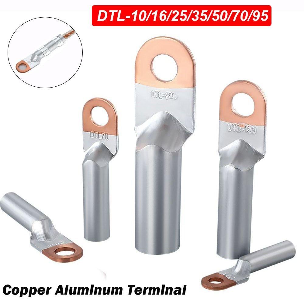 DTL Copper Aluminum Terminal Non-Insulated Terminal  Block New Copper Connectors  Wire