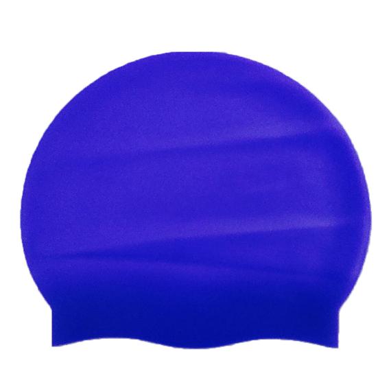 Swim Cap Elastic Put On Easily Silicone Silicone Swimcap Long Hair for Training