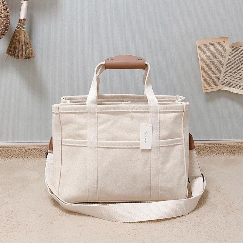 

Сумки-шопперы Большие женские однотонные прошитые сумки High Street с мягкой рамкой для мам (30cm<Max Length<50cm) белый