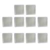 10/50Pcs Disposable Hair Drain Stickers Upgrade Shower Drain Cover Hair Catcher Bathroom Protector Mesh Floor Drain Stickers