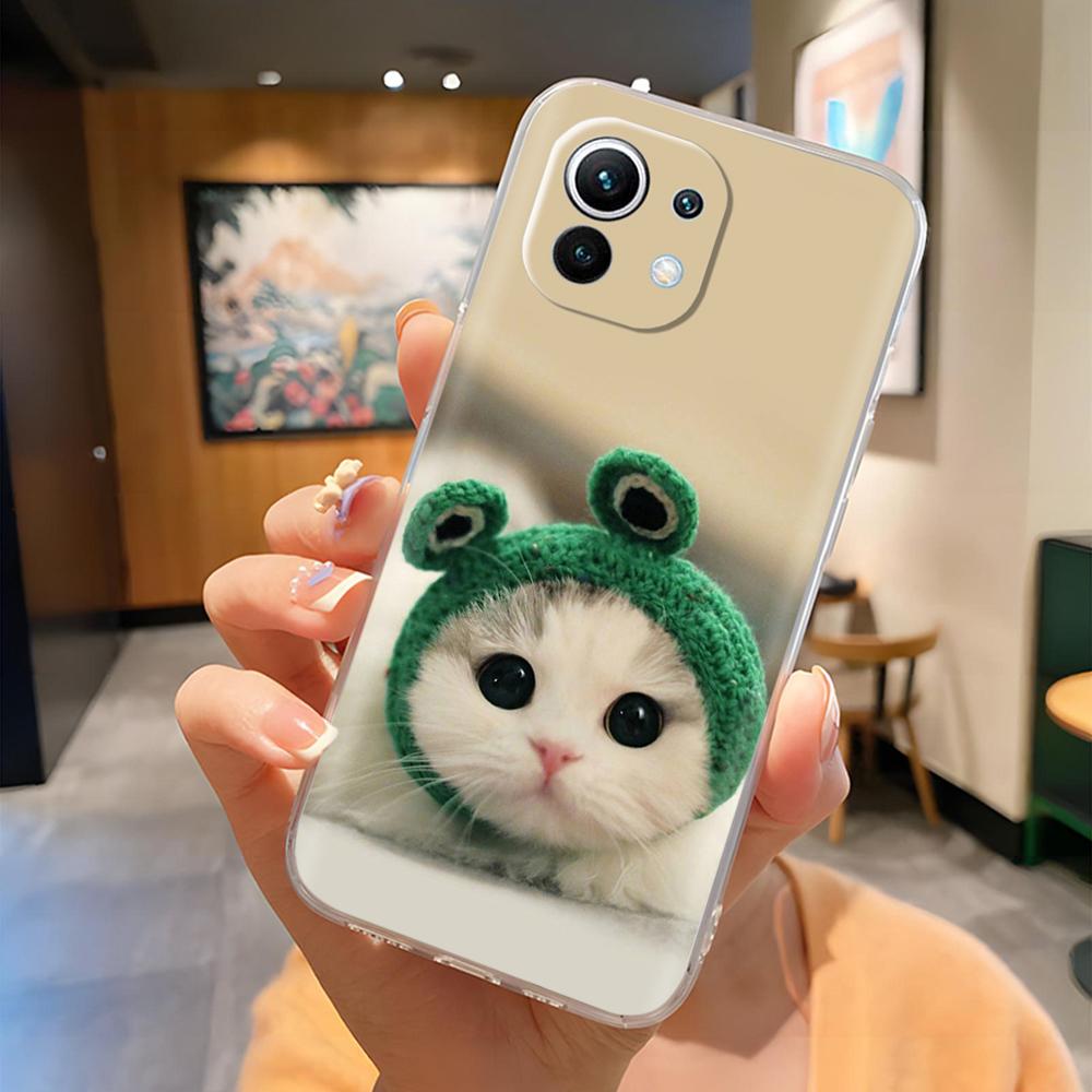 For Xiaomi Mi 11 Lite 5G Case Phone Cover Protection Back Cases For Xiaomi Mi 11 Lite 5G NE Silicone Casing  Mi11 Lite Fundas