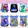 Roblox Rainbow Friends Backpack Durable Adjustable Large Capacity