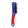 Stainless Steel Wire Brush Heavy Duty Efficient Rust Scrubber For Metal Polishing Craft Cleaning Oxidation Removal Tool