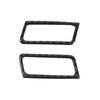 Soft Carbon Fiber A-pillar Air Vent Frame Trim Sticker For Nissan Frontier 05-21