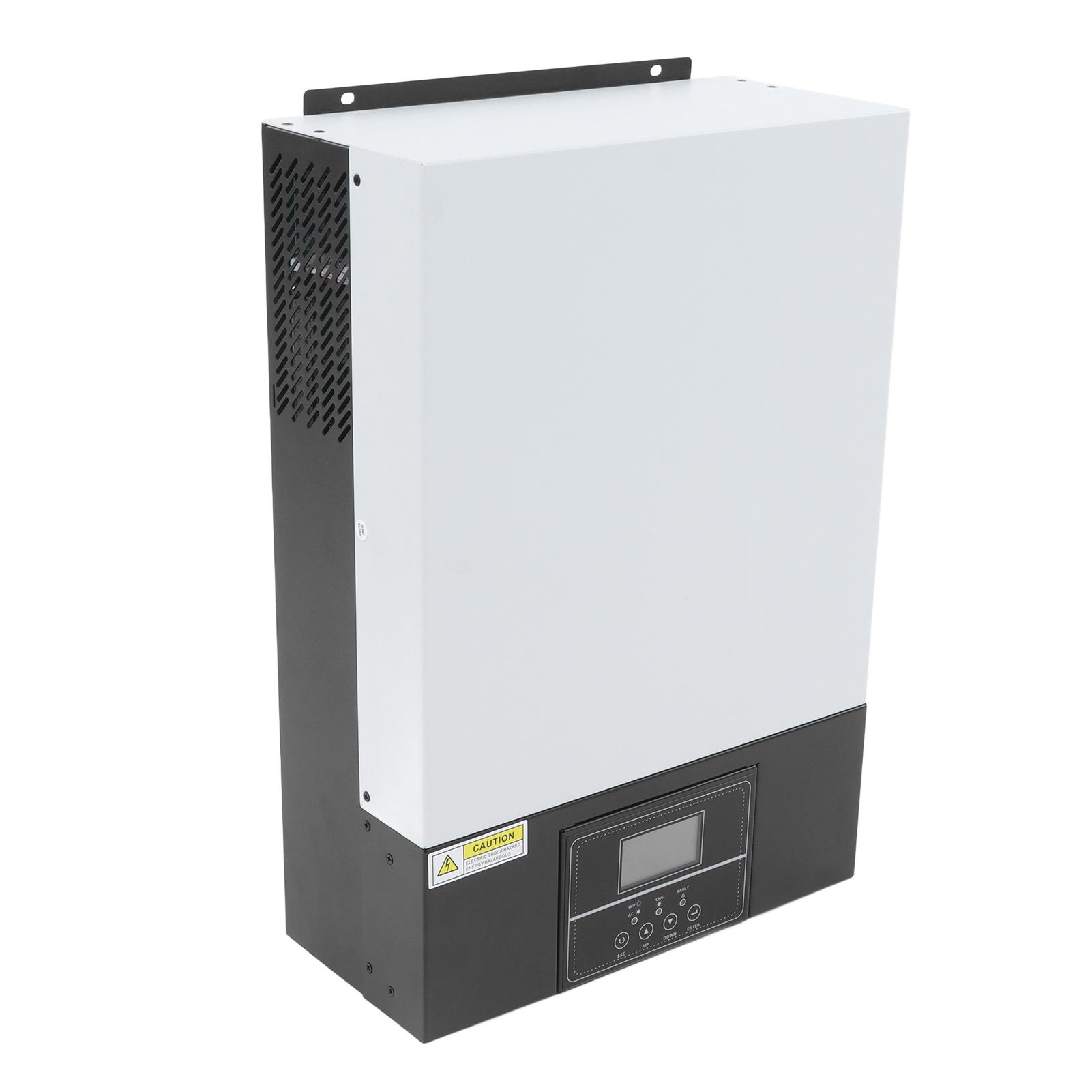 Гибридный солнечный инвертор PV Высокая частота 100A MPPT контроллер чистая синусоида 24V 3.5KW WIFI GPRS