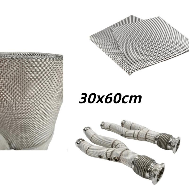 

Heat Shield Welding Sheet Stainless Mat For Turbo Downpipe Manifold Engine Insulation Board Motorcycle Exhaust Pipe Chargers как