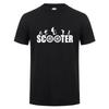 Stunt Scooter T Shirt Summer Men Short Sleeve Cotton Tshirt Cool Man T-shirts JL-107