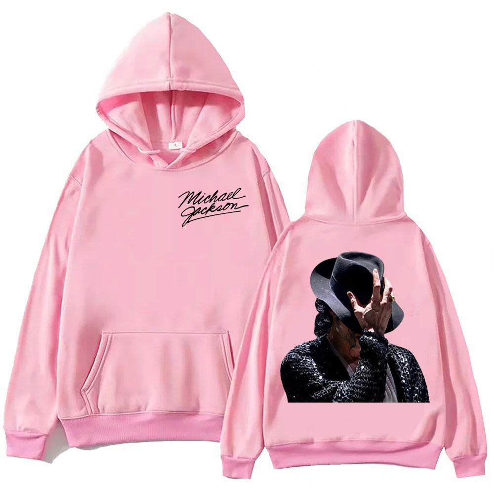 90'S Singer Michajackson Graphic Hoodies Fashion Rock Vintage Hooded Sweatshirts Men Women Casual Fleece Oversized Pullovers