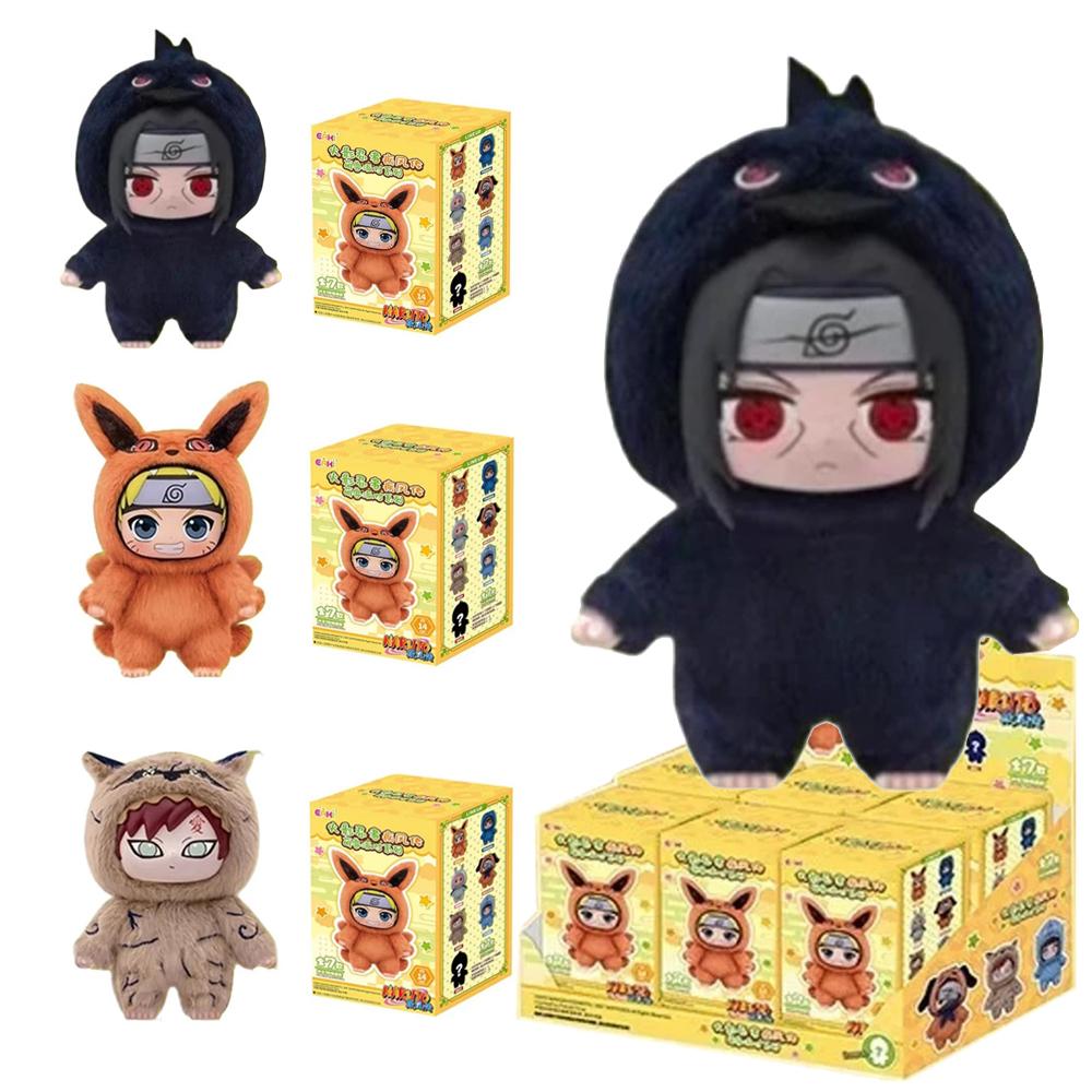 New EAKI Naruto Blind Box Shippuden Party Series Uzumaki Stuffed Shippuden Original Plush Figure Ornament Toy Christmas Gift