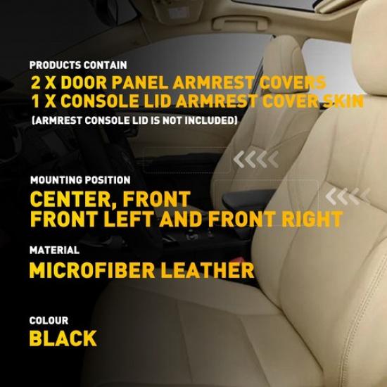 For 2013-2018 Toyota Avalon Console Lid Armrest Door Panel Cover Trim Black EXV