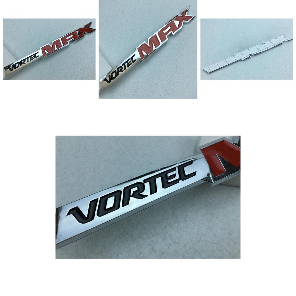 Premium Vortec Max Logo 3d Srebrno-Czerwona Emblemat Odznaka Dla Chevrolet Chevy Silverado