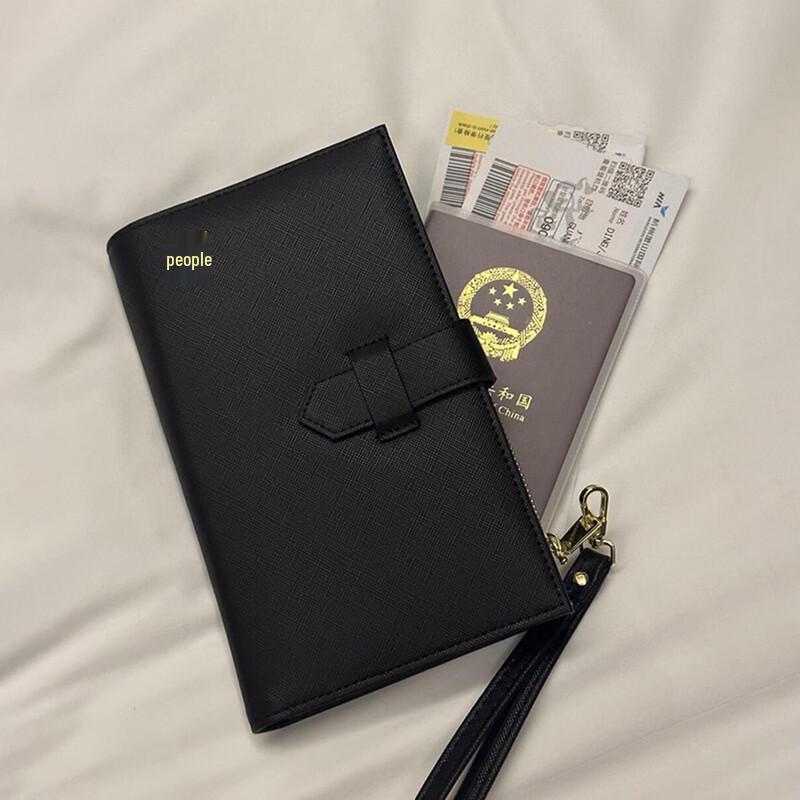 Unisex RFID Blocking Travel Passport Wallet