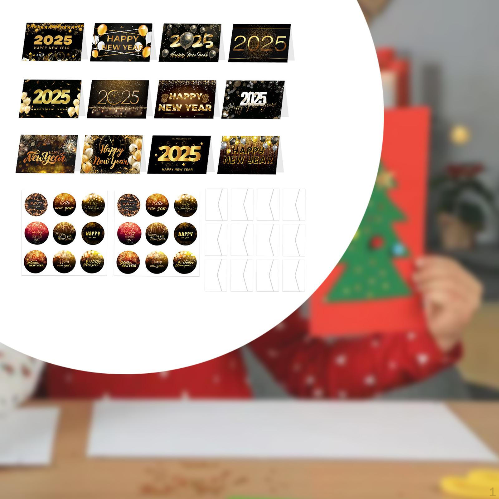 

Набір вітальних листівок, набір запрошень із конвертами для офісу вечірки Style A