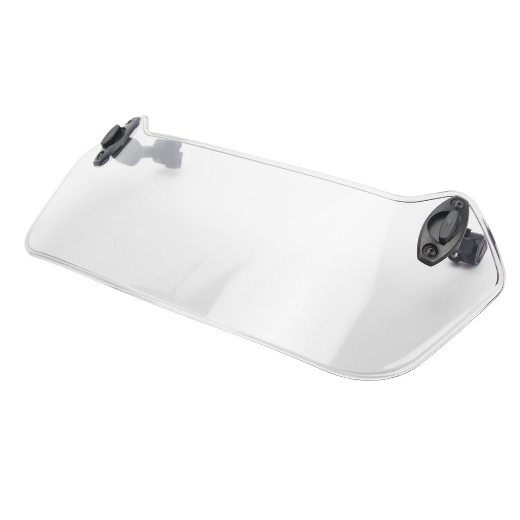 Motorcycle Windscreen Adjustable Clip On Windshield Universal Wind Deflector for Motorbike