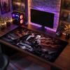 Big Mouse PadHalloween Michael Myers Extended Soft Desk Mat Gaming Office Computer Table Decor Mat
