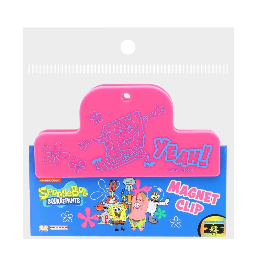 Stationery SpongeBob SquarePants Clip with Pattern S3624854 Sun-Star Magnet, A,