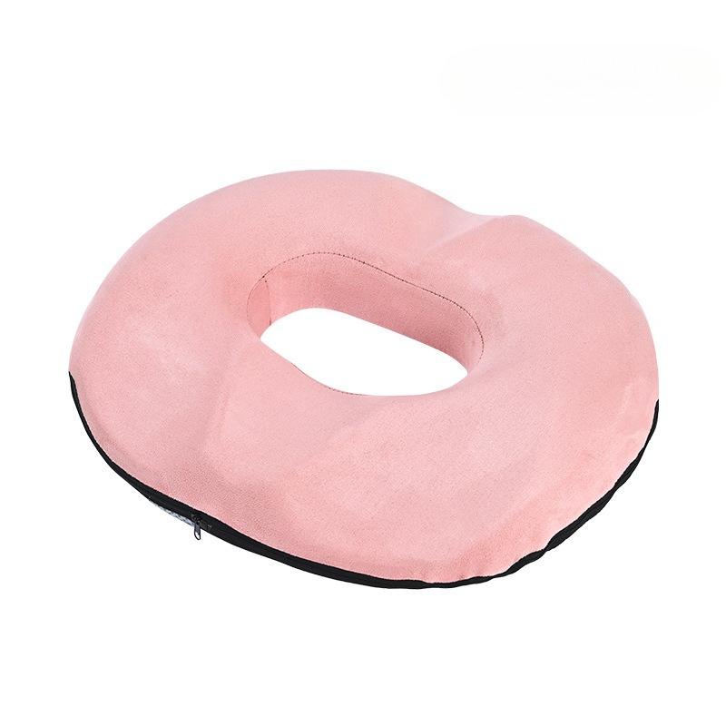 1pc Orthopedic Memory Foam Donut Pillow Coccyx Seat Cushion Hemorrhoid Cushion Tailbone Cushion for Pregnant Butt Cushion