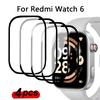 TPU Film Voor Xiaomi Redmi Watch 6 Accessoires Schermbeschermer Gebogen HD Clear Krasbestendig Dekkend Film voor Redmi Watch6 Film