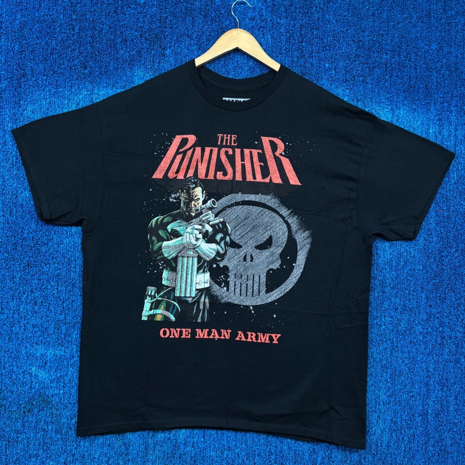 Marvel The Punisher One Man Army Superhero T-Shirt Size XXL Unisex T-Shirt XXXL