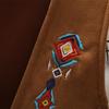 Bohemian Embroidered Fringe Vest for Women Grassland Travel Outfit