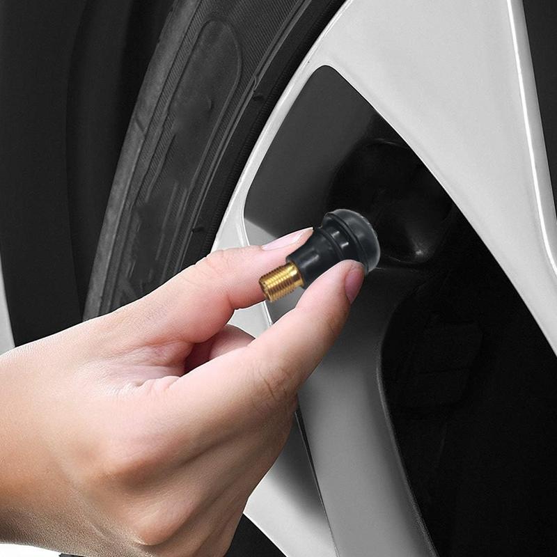 Ventilschäfte für schlauchlose Reifen Schlauchloses Ventil Ventilschaft-Kit Legierung Reifenventil Auslaufsicheres Reifenluftventil Motorrad-Ventilschaft