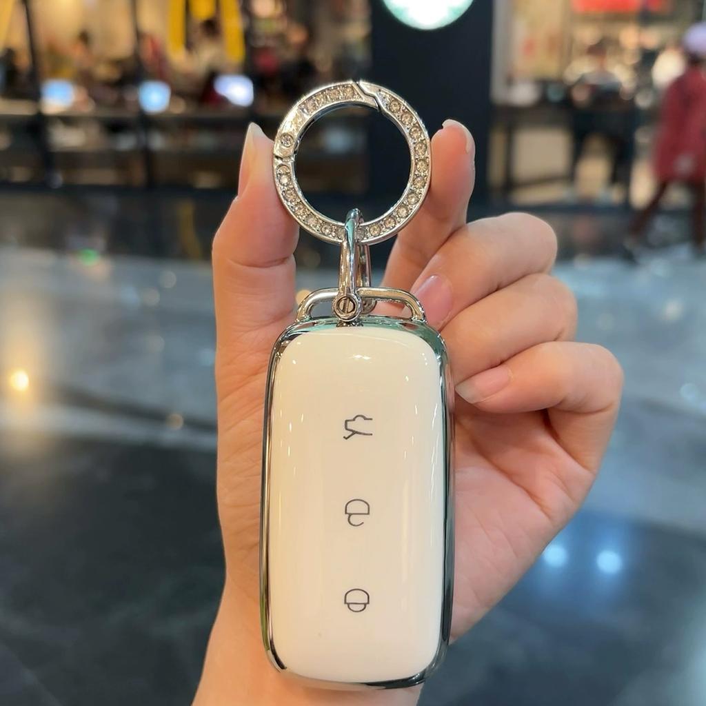 High End Tpu For Geely Galaxy Ex5 E5 Emi Proton E.Mas 7 5 E8 Starry 8 Cityray L6 L7 Car Key Case Cover Fob Keychain Accessories
