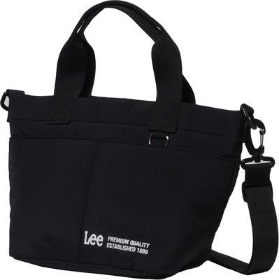 Lee Melty Polyester Tote Bag with Shoulder Strap, Black, 320-1411-01