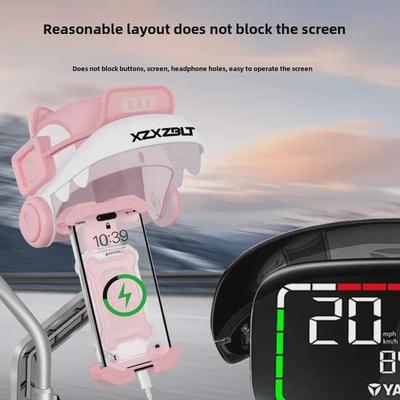 Uchwyt na telefon Anti-Shake do roweru i pojazdu elektrycznego do nawigacji