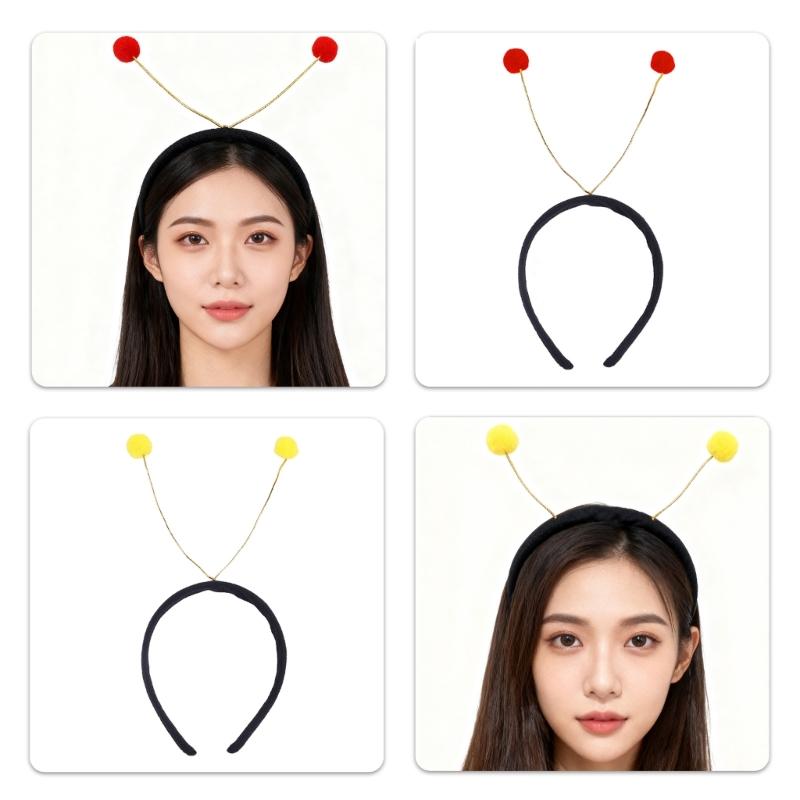 Fascia per Capelli Anime Accessori Cosplay Ape Bestia Cerchio per Capelli Api Styling Capelli per Con Fascia per Capelli Api Animali Carnevali