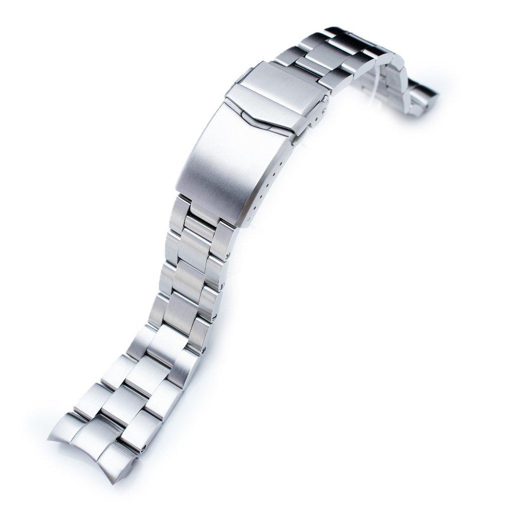 

Ремінець для годинника MiLTAT Seiko Orient Mako II Ray II 22 мм Super-O Boyer Solid Screw Link