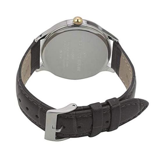 [The Clock House] Business Formal Analoge Wasserdichte Armbanduhr Modische Herrenuhr MBF5001-CH1B Gold