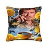 Pillow Cover J-Johnny H-Hallyday Novelty Pillow Case For Sofa Home Decor Pillowcases