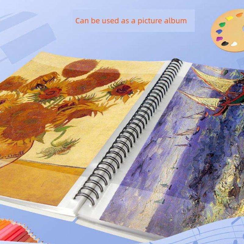 A4A 150.00G Music Score Book Piano Music Score Book Loose-Leaf Document Holder Folder Reading Book Can Be Modified Album Storage