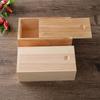 Rectangle Solid Wood Antique Storage Box for Tea and Gifts