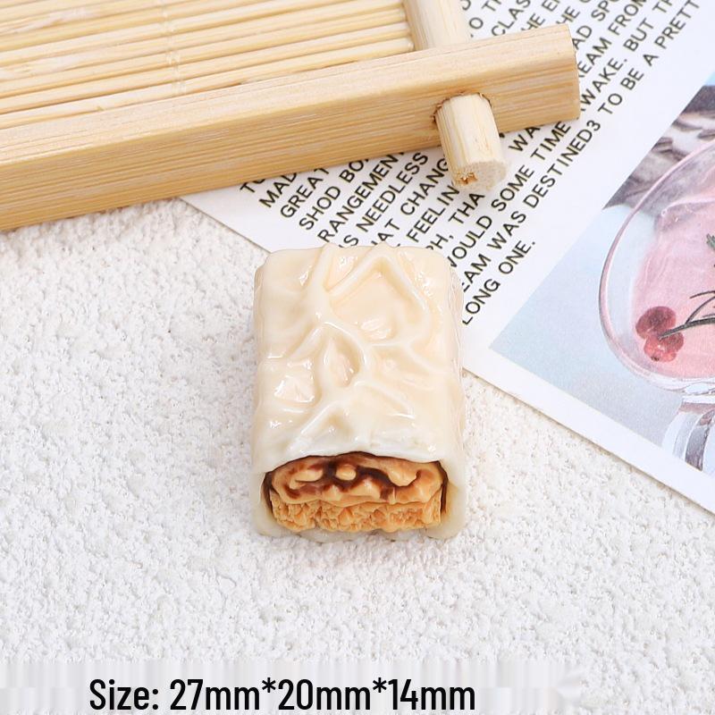 Resin Cartoon Hair Clips & Crocs Shoe Charms - DIY Cream Glue Kit with Snickers Chocolate Toy Decor