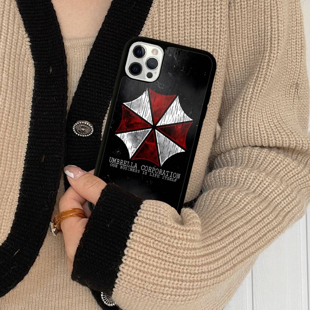 R-Resident Evil Games Phone Case For Iphone 11 12 13 14 15 Pro Max 17 16 Plus Hard PC+TPU Back Cover