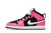 Kids' Sneakers Nike Jordan 1 Mid Pinksicle (PS) Black/White/Pinksicle