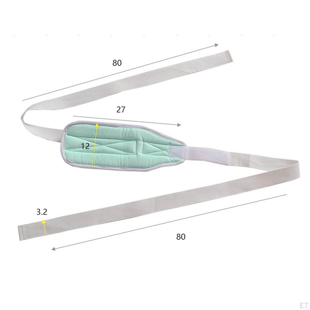 Control Limb Holder Sponge Constraints Soft Portable Hand Restraint Strap for Elderly Care Self Harm