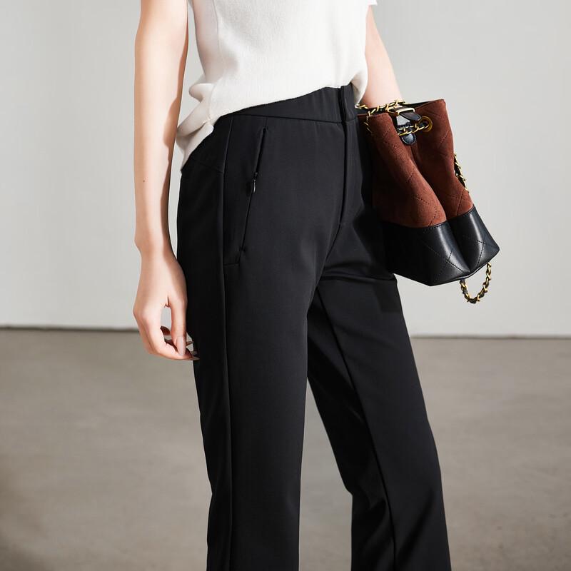 SOFSIL Women's High-Waist Micro-Flare Trousers