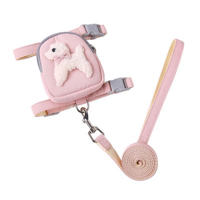 Pet Harness and Leash Dog Chest Harness Outdoor Dog Training Leashes Vest Leashes Pet Leash Lead for Small Medium Dog