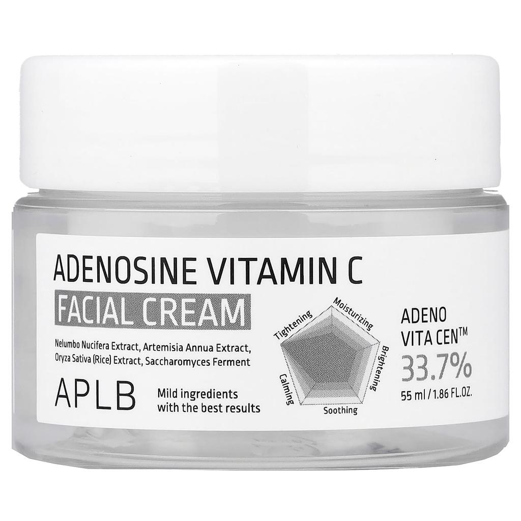 APLB Adenosine Vitamin C Facial Cream, 55ml (1.86 Fl Oz)