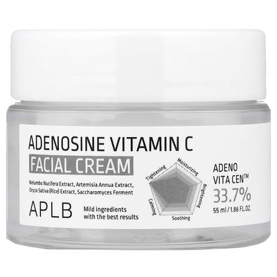 APLB, Adenosine Vitamin C Facial Cream, 55ml (1.86 Fl Oz)