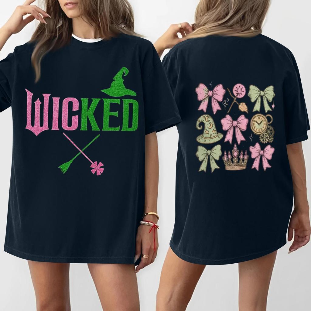 Women's Casual Fashion Round Neck Printed Short Sleeve T-Shirt Top