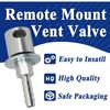 Remote Mount Vent Valve for Fuel Tanks, Tank Vent Line Replacement Part, 5/16'' Barb Size, Detachable