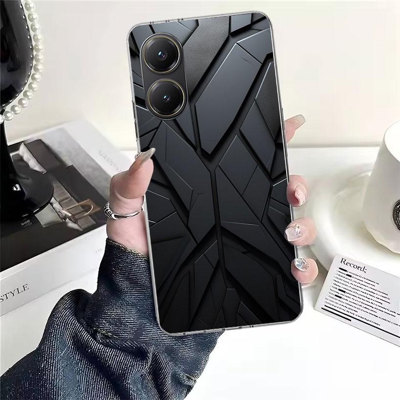 Forged Carbon Pattern For Xiaomi Poco X7 X6 X5 X4 Nfc F7 Ultra F6 F5 Pro Phone Case F4 Gt F3 M6 M5 M4 M3 5G Fundas Cover Coque